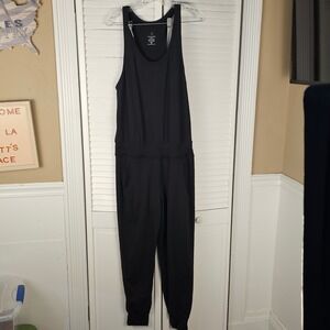 Sweaty Betty Womens Black Gary‎ Sleeveless Jumpsuit Romper Large